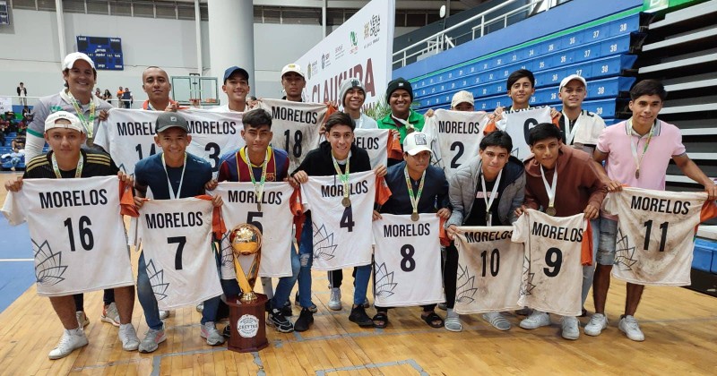 Gana Morelos XVIII Encuentro Nacional Deportivo de los CECyTEs 2022