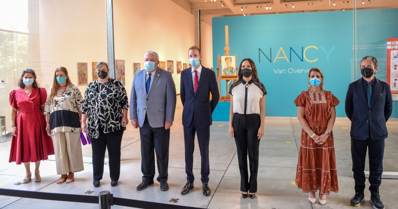 Inauguran en el MMAC exposición con obras de Nancy Van Overveldt