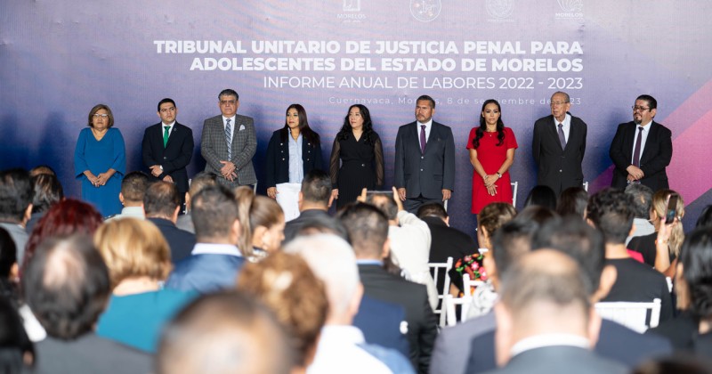 Reafirma Ejecutivo estatal al TUJPA voluntad para fortalecer la integración de las y los adolescentes a su familia y comunidad