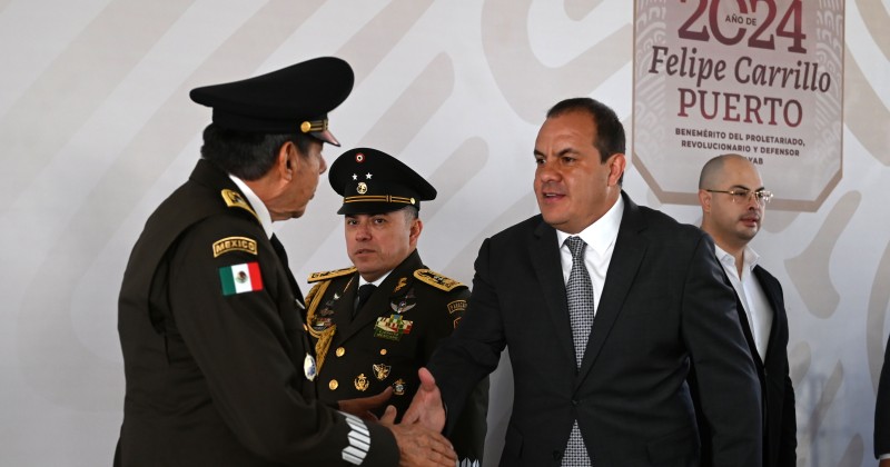 Destaca Cuauhtémoc Blanco valor, lealtad y espíritu de servicio del Ejército Mexicano