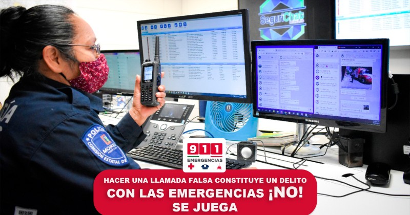 Impulsa Gobierno de Morelos campaña “Con las Emergencias NO se juega”