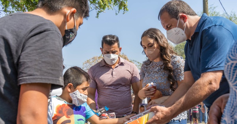 Realiza Gobierno Estatal entrega de juguetes a niñas y niños de Morelos