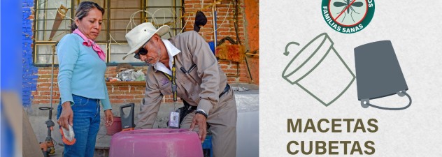 Solicita Gobierno de Morelos a la ciudadanía mantener la corresponsabilidad frente al dengue, zika y chikungunya