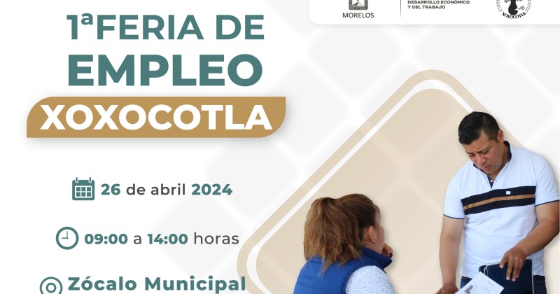 Realizará SNE Morelos la primera Feria de Empleo en el municipio indígena de Xoxocotla