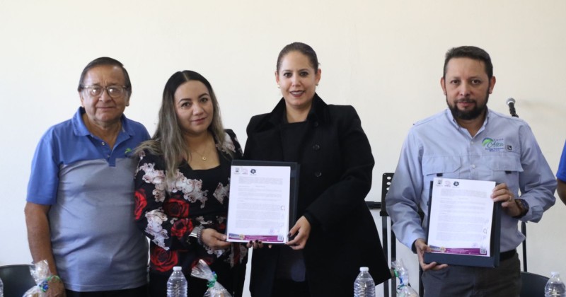 Firman Cobaem y el Campamento Tierra Alta Morelos convenio de colaboración