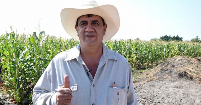 Campesinos morelenses sienten respaldo del Gobernador Cuauhtémoc Blanco