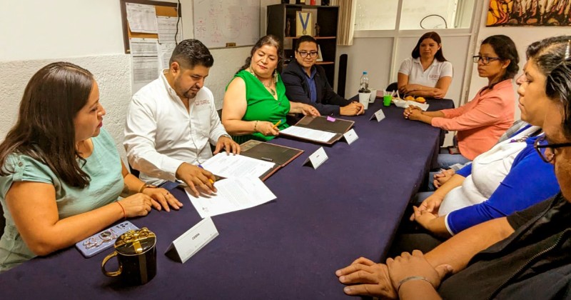 Firman CESPA y Conafe acuerdo en beneficio de comunidades de alta marginación
