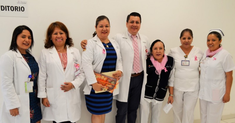 Realiza Hospital General de Cuernavaca acciones a favor de la detección oportuna del cáncer de mama