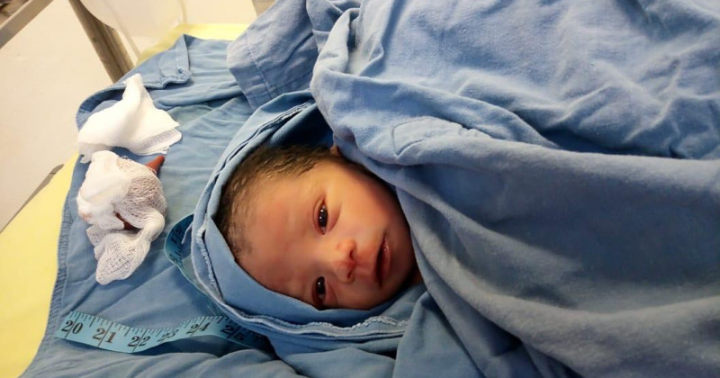 Nace primer bebé morelense del 2020 en el Hospital de la Mujer