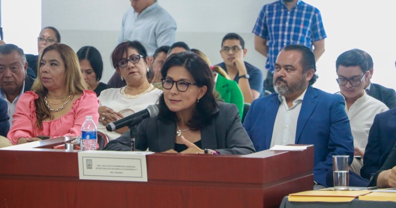 Se ejecutaron medidas que impactaron positivamente áreas estratégicas de la economía en Morelos: Cecilia Rodríguez