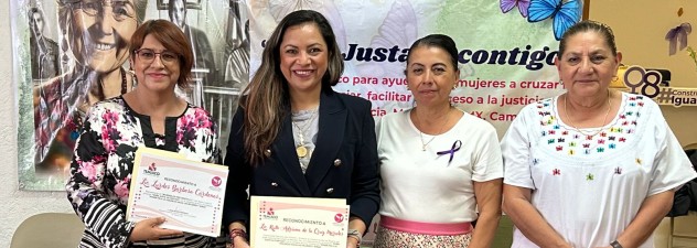 Acompaña Coevim a Instancia de la Mujer de Temixco en la realización del curso “Aprende de Justicia: Doña Justa Va Contigo”