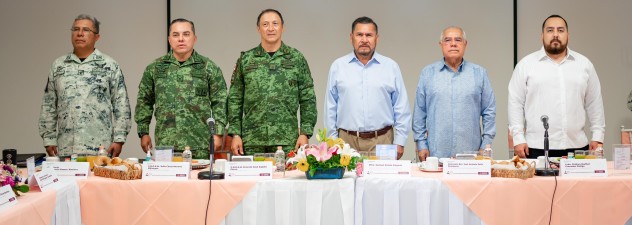 Dan seguimiento integrantes de la Mesa de Coordinación Estatal para la Construcción de la Paz a trabajos de seguridad que realizan los 900 elementos que llegaron a Morelos