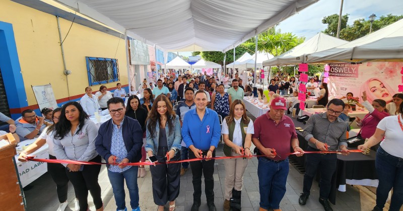Ofrece SDEyT más de 200 vacantes durante Feria Nacional de Empleo en Jonacatepec