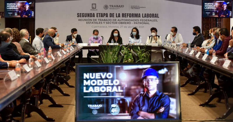 Avanza Morelos en la implementación de la reforma de subcontratación laboral