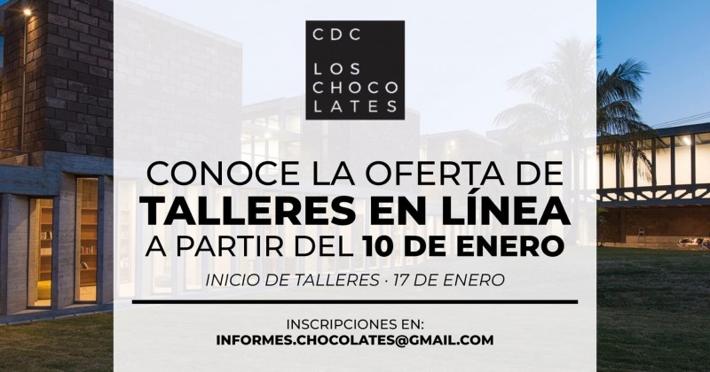 Anuncia CDC Los Chocolates apertura de próximos cursos y talleres