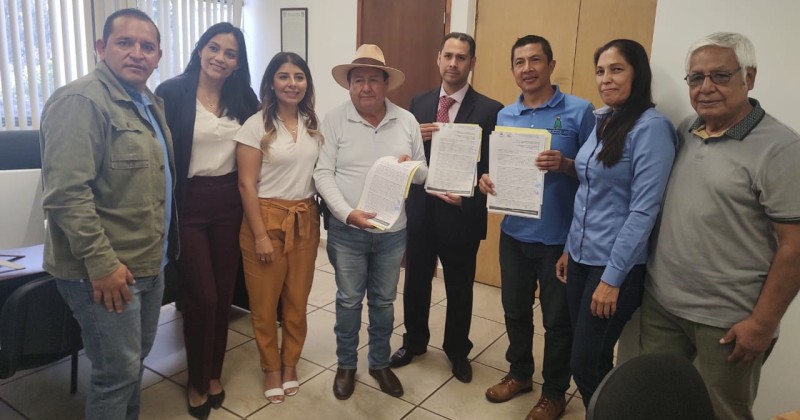 Recibe TECyA convenio de las condiciones de trabajo del Ayuntamiento de Yautepec en beneficio de trabajadores