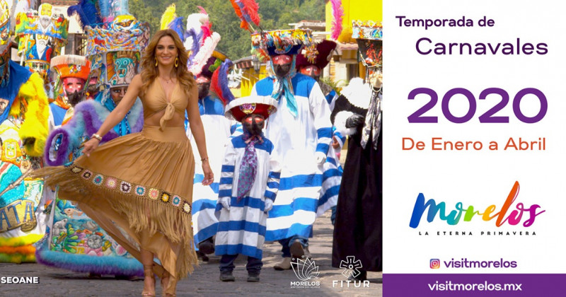 Extiende FITUR campaña promocional de Carnavales Morelos 2020