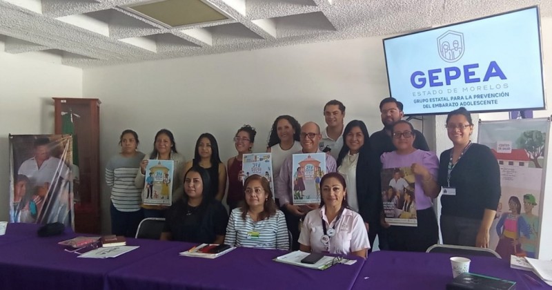 Trabaja Morelos en indicadores de monitoreo y seguimiento para prevención del embarazo adolescente
