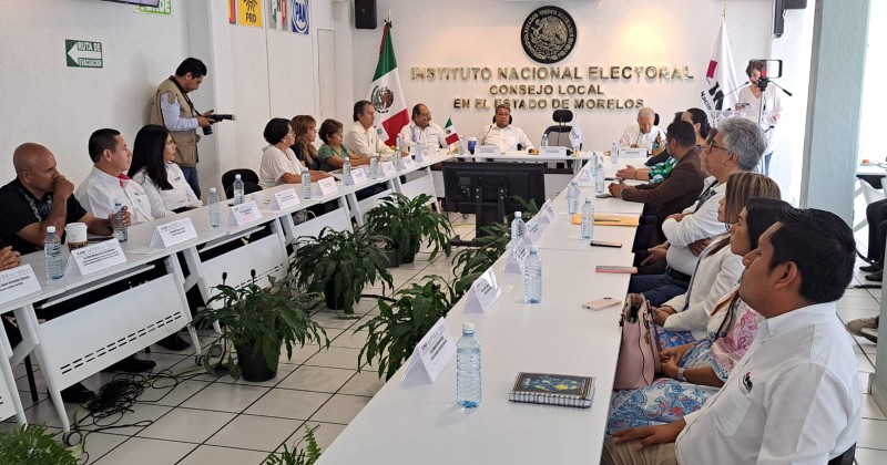 Firman acuerdo para la instalación de casillas en espacios educativos de Morelos