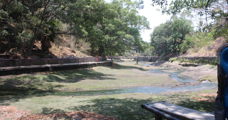 Inicia mantenimiento y limpieza del lago del Parque Barranca Chapultepec de Cuernavaca