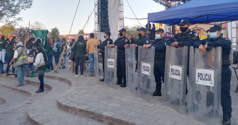 Saldo blanco durante tomas de protesta de las y los presidentes municipales en Morelos