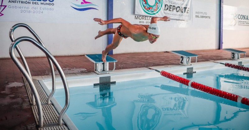 Celebra nadador morelense ser acreedor del Premio Estatal del Deporte 2021