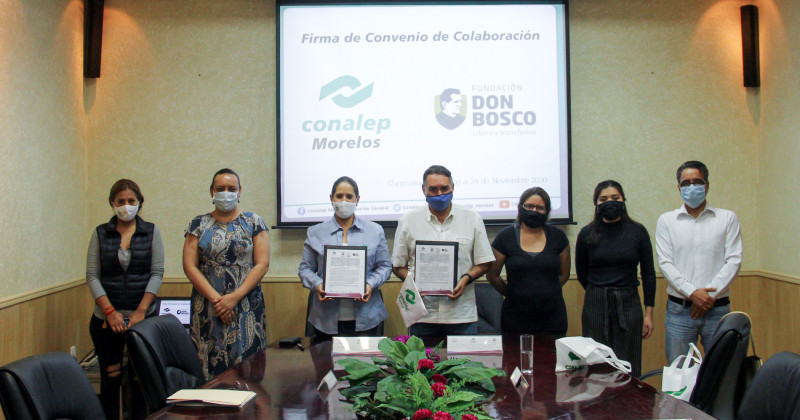 Suma Conalep Morelos aliado académico con centro educativo &quot;Don Bosco&quot;