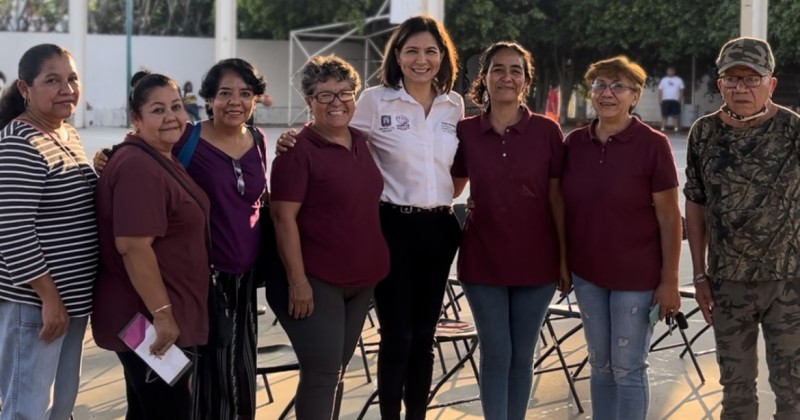Acerca Cecilia Rodríguez apoyos económicos a líderes comunales para crear una red de oportunidades
