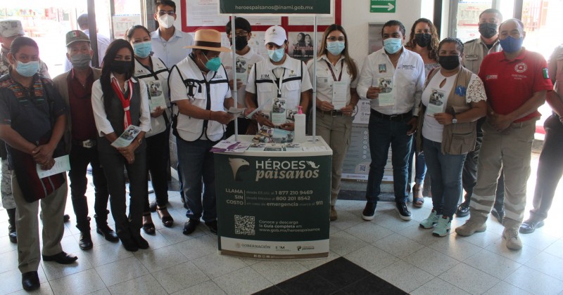 Recorre titular de Sedeso módulos de atención a connacionales que visitan Morelos