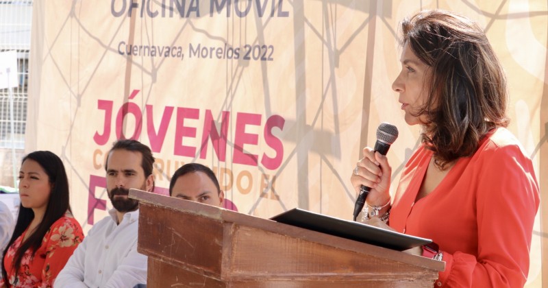 Trabajan tres órdenes de gobierno en conjunto para la inserción laboral en beneficio de los jóvenes de Morelos: Cecilia Rodríguez