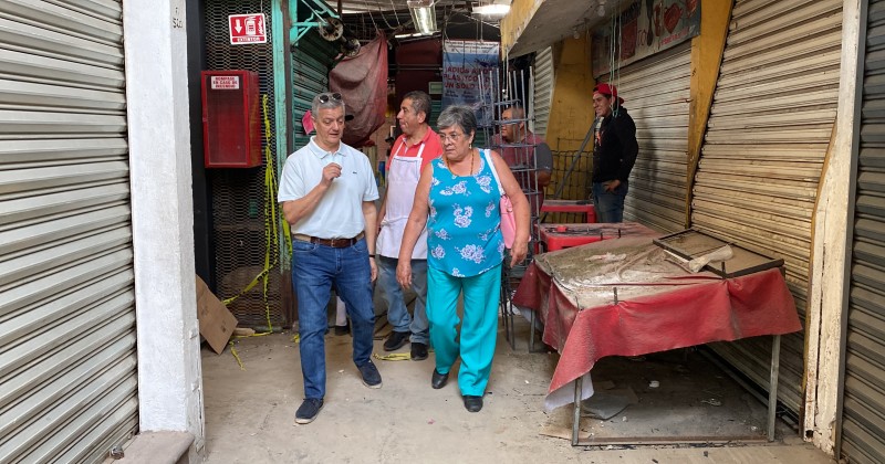 Avanza gobierno estatal en el fortalecimiento del Mercado Municipal de Yautepec