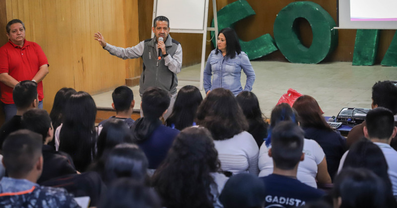 Ofrece CEPCM taller a alumnos de CONALEP plantel Cuernavaca