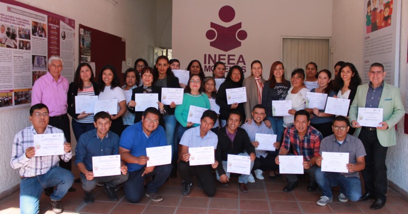 Recibe personal del INEEA capacitación para reforzar atención educativa