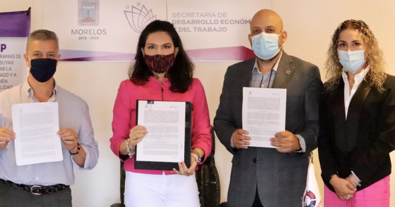 Firma SDEyT convenio de proyecto &quot;Empresas Online&quot; con autoridades de Canacintra