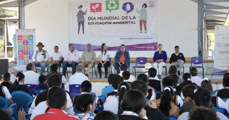 Conmemora SDS el Día Mundial de la Educación Ambiental