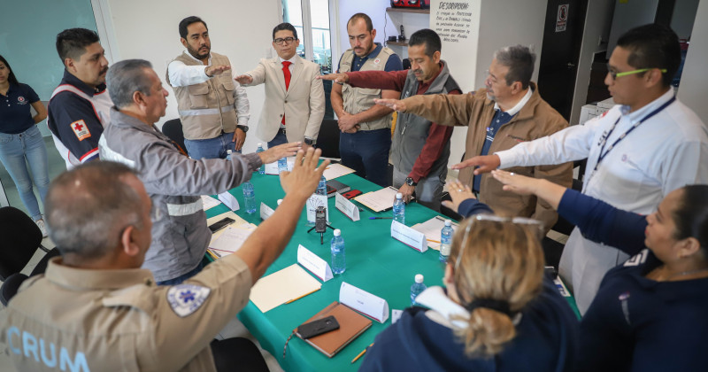 Instalan Comité de Cuerpos de Emergencia en Morelos