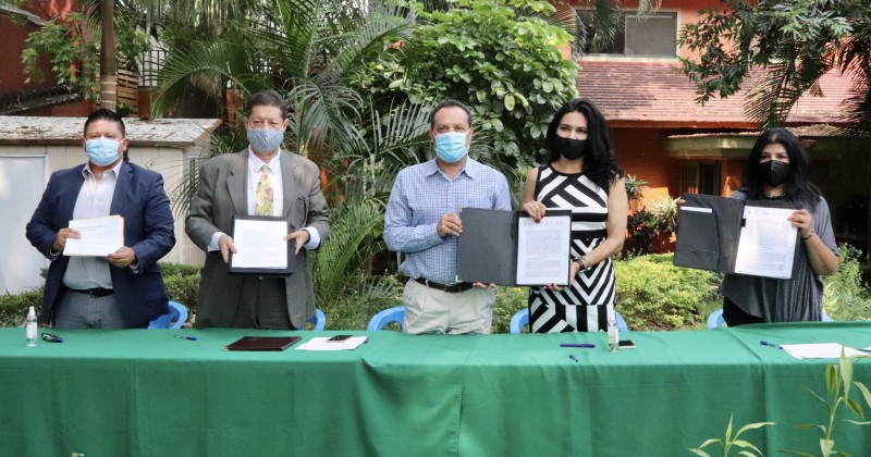 Firman convenio SDS y Consejo de Ciencia y Tecnología a favor de la educación ambiental