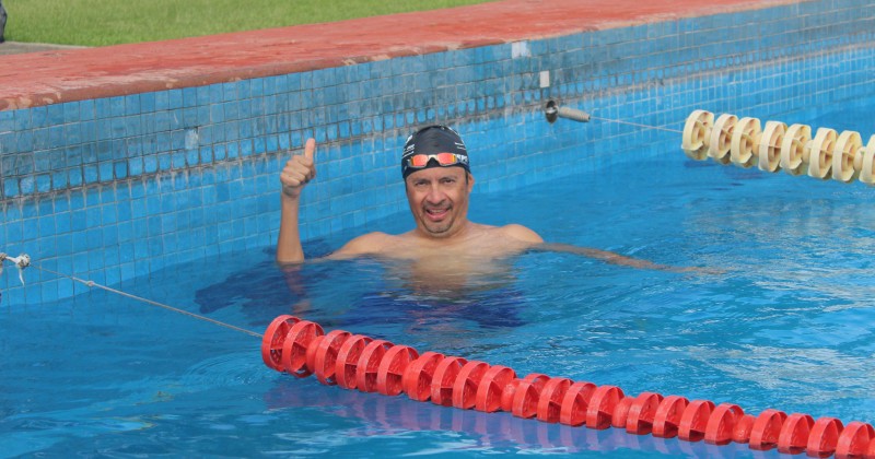 Logra podio nadador morelense en competencia de aguas abiertas