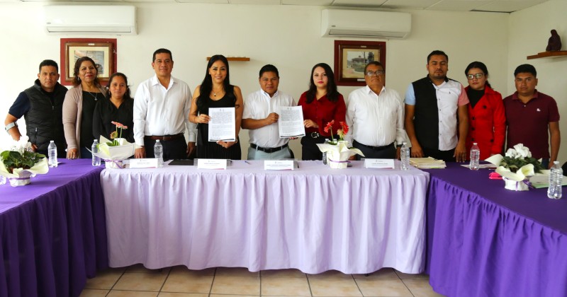 Concede Secretaría de Administración uso de inmueble al Ayuntamiento de Zacualpan de Amilpas