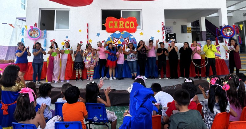 Celebra Secretaría de Administración Día de la Niñez en el Jardín de Niños del Poder Ejecutivo