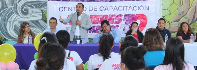 Mujeres y Hombres de 10 inicia cursos en el oriente de Morelos