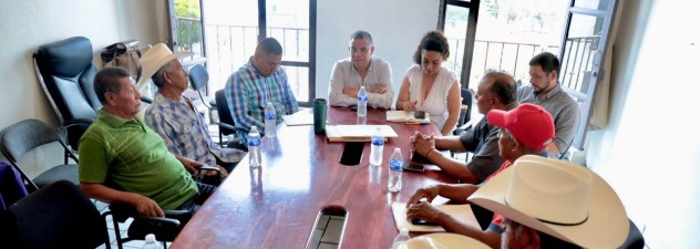 Asiste Ceagua al municipio de Jonacatepec para dar atención al sector hidroagrícola
