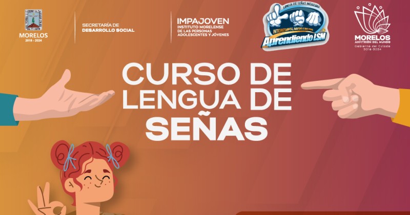 Anuncia Impajoven tercera generación del Curso de Lengua de Señas