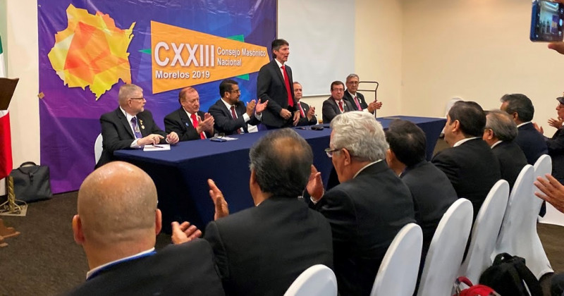 Morelos sede del CXXIII Consejo Masónico Nacional