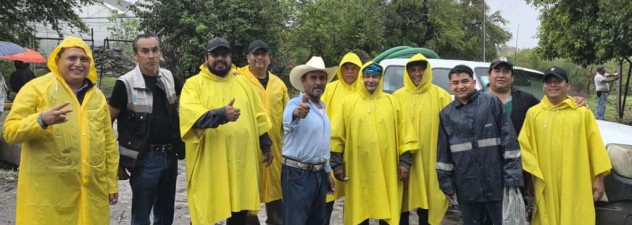 Refuerza Ceagua apoyo a zona afectada por fuertes lluvias