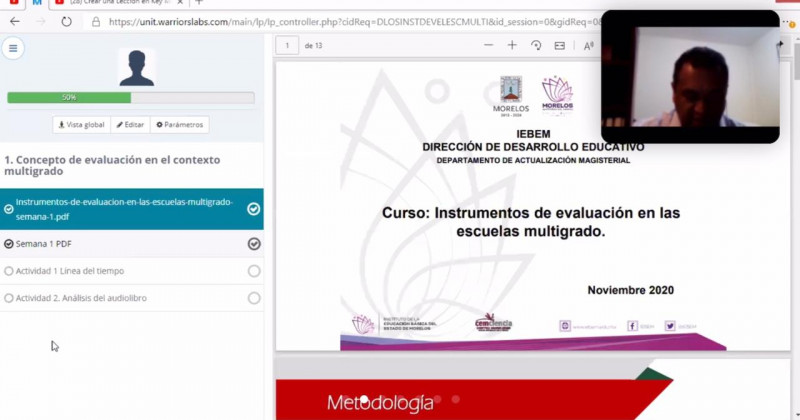 Inicia Iebem Ciclo De Capacitaci N Docente En L Nea Morelos