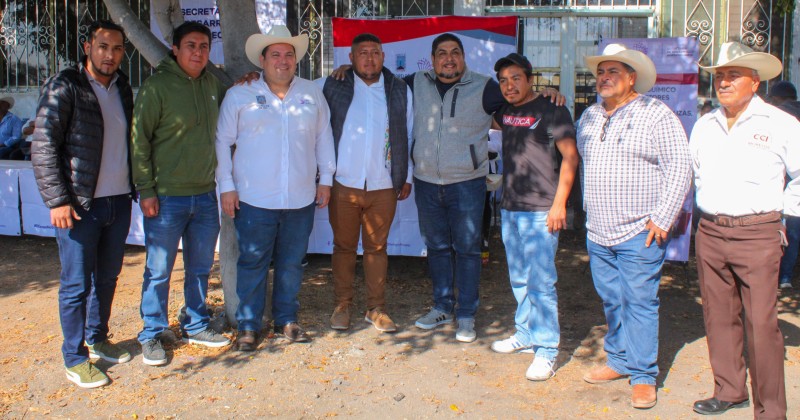 Refrenda Sedagro trabajo permanente con productoras y productores de Tepalcingo, Jonacatepec y Jantetelco para fortalecer al campo morelense