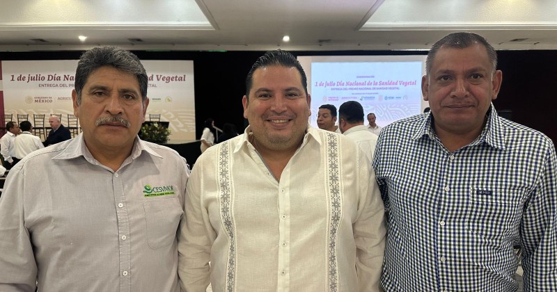 Presente Morelos en semana nacional de sanidad vegetal en San Luis Potosí