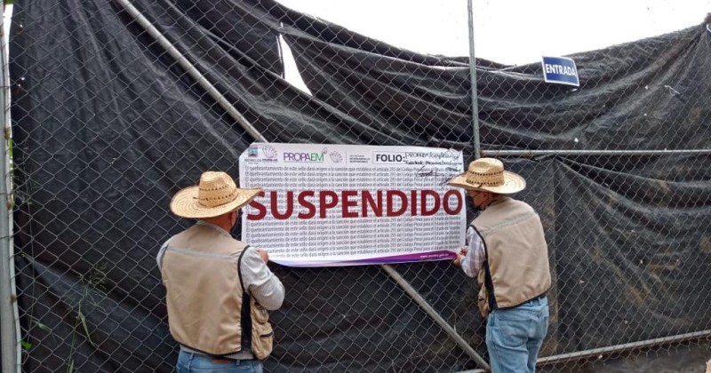 Suspende Propaem construcción de una obra en colonia Vista Hermosa, de Cuernavaca