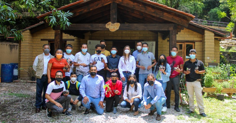 Conocen jóvenes de Tlaltizapán el aula ambiental del Parque Chapultepec